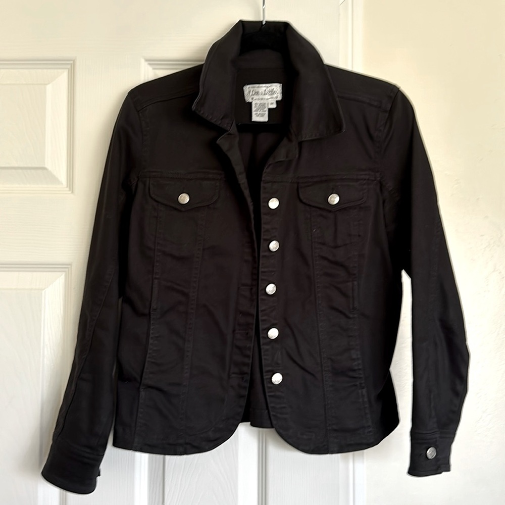 Black jeans jacket